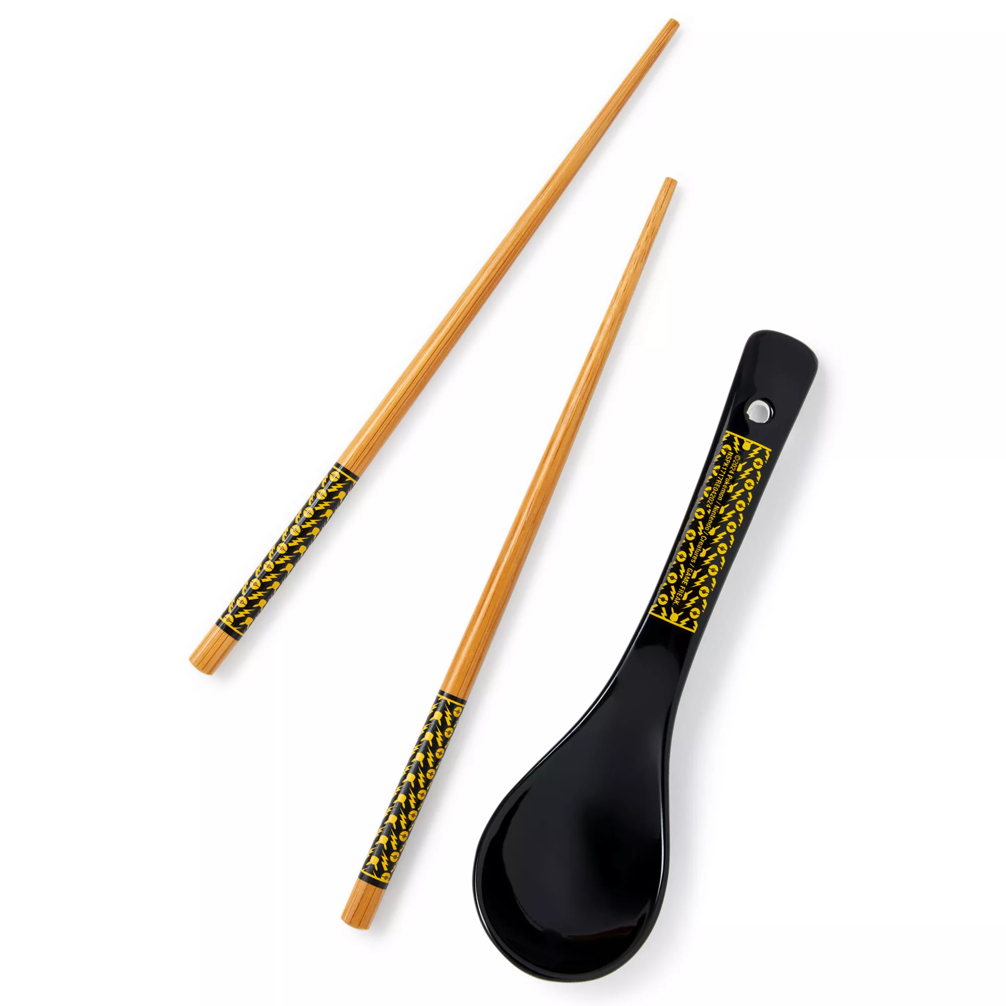 Pikachu Bowl and Utensil Set - Pokémon at Spencer's