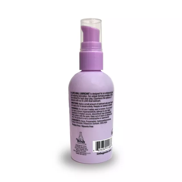 Bluvd Water-Based Anal Lube - 4 oz. at Spencer's