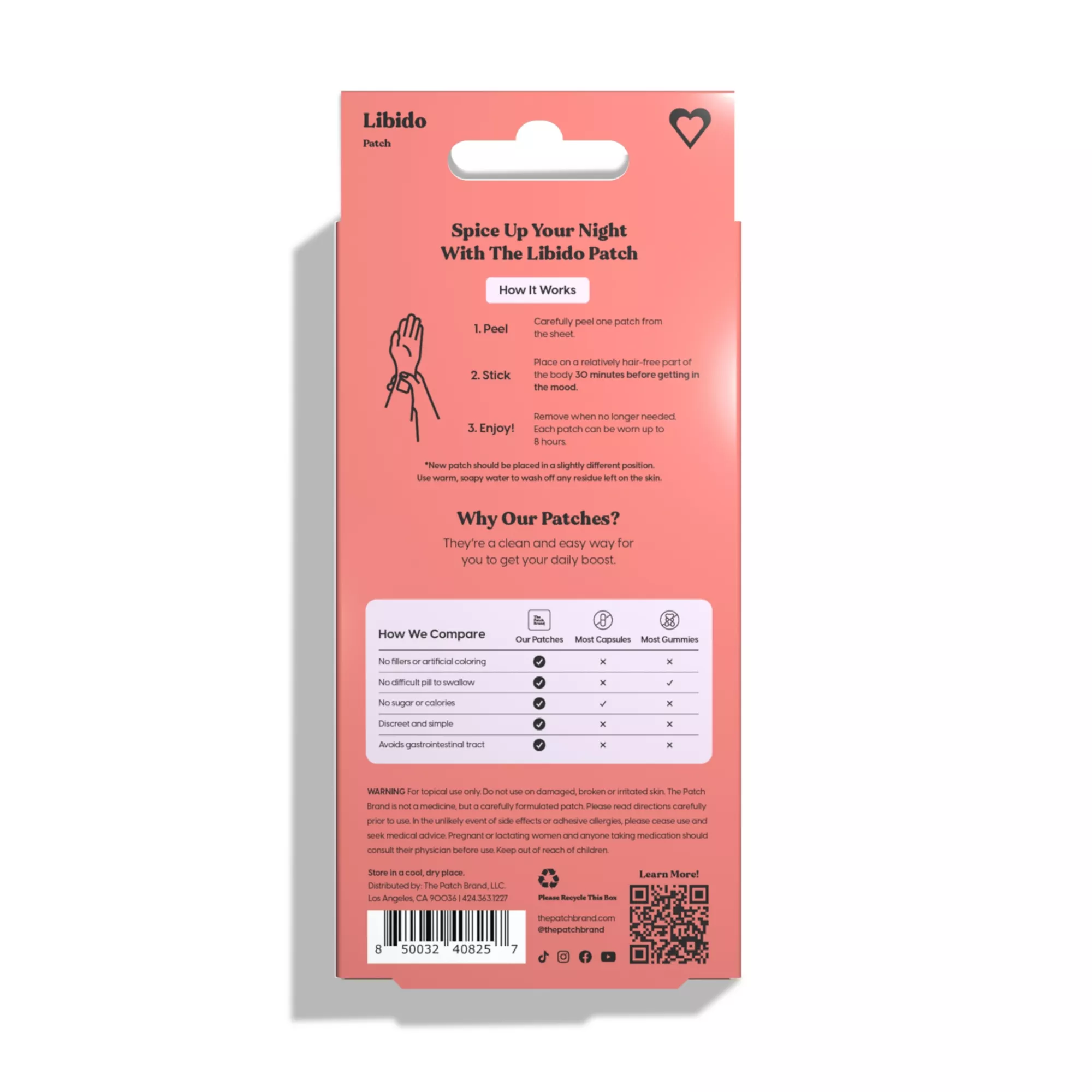 Libido Patch - 15 Count at Spencer's