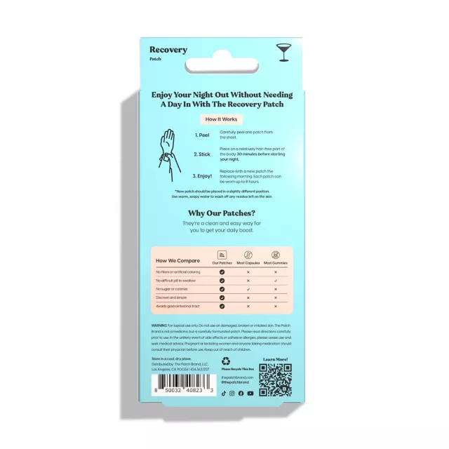 Recovery Patch - 15 Count at Spencer's