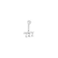 Titanium 222 Angel Number Dangle Belly Ring - 14 Gauge at Spencer's
