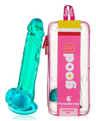 Honeydew Me Suction Cup Dildo with Balls 6 Inch – good D