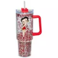 Betty Boop Glitter Travel Tumbler with Straw - 40 oz. at Spencer's