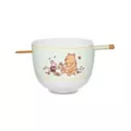 Winnie the Pooh Piglet Picnic Bowl with Chopsticks at Spencer's
