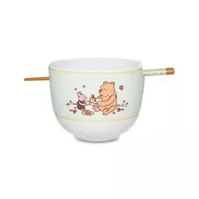 Winnie the Pooh Piglet Picnic Bowl with Chopsticks at Spencer's