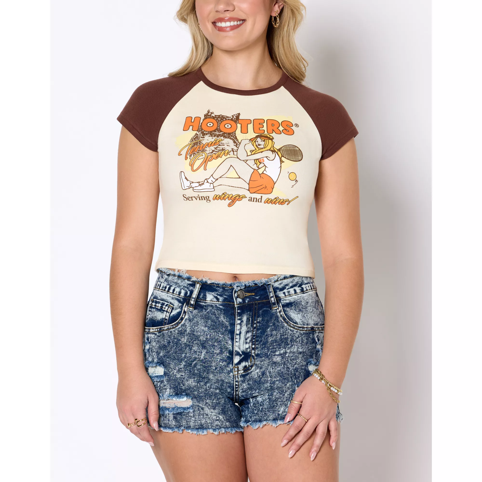 Hooters Tennis Baby T Shirt at Spencer's