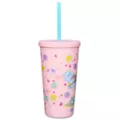 Pink Care Bears Cup With Straw - 20 oz. at Spencer's