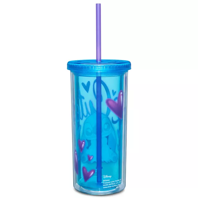 Stitch Too Cute Cup With Straw - 20 oz. at Spencer's