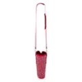 Red Rhinestone Tumbler Sling Bag at Spencer's