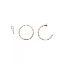 Multi-Pack Titanium L-Bend and Nose Hoops 3 Pack - 20 Gauge at Spencer's