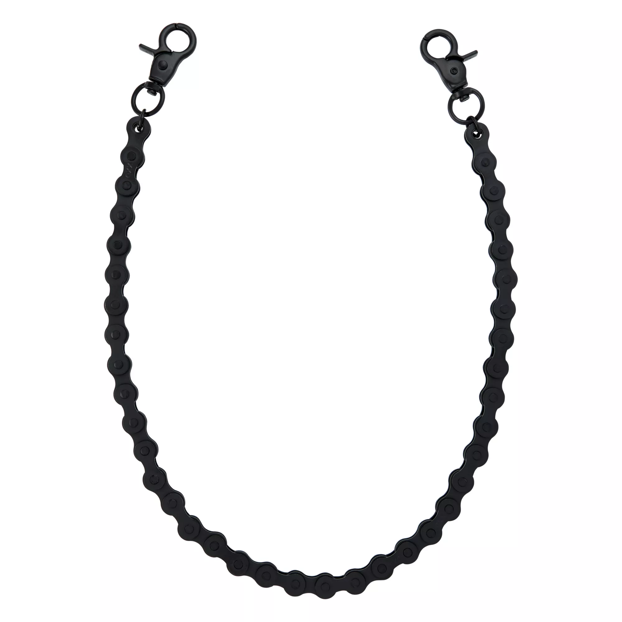 Black Bike Chain Wallet Chain at Spencer's