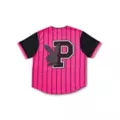 Pink Playboy Striped Jersey at Spencer's