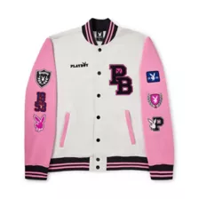 Playboy Varsity Jacket at Spencer's