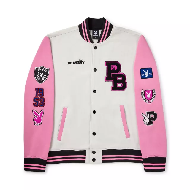 Playboy Varsity Jacket at Spencer's