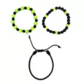 Multi-Pack Neon Green Bracelets - 3 Pack at Spencer's