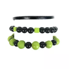 Multi-Pack Neon Green Bracelets - 3 Pack at Spencer's