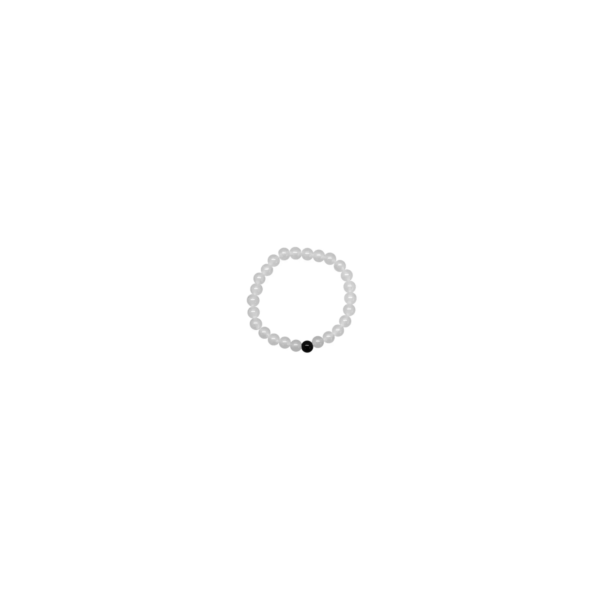 Clear and Black Long Distance Bracelets – 2 Pack at Spencer's
