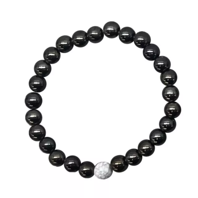 Black and White Long Distance Bracelets - 2 Pack at Spencer's