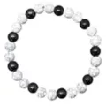 Black and White Long Distance Bracelets - 2 Pack at Spencer's