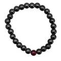 Red and Gray Long Distance Beaded Bracelets – 2 Pack at Spencer's
