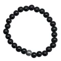 Icy Blue and Black Long Distance Beaded Bracelets – 2 Pack at Spencer's