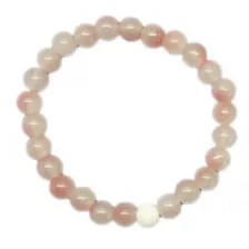 Pink and White Long Distance Beaded Bracelets – 2 Pack at Spencer's