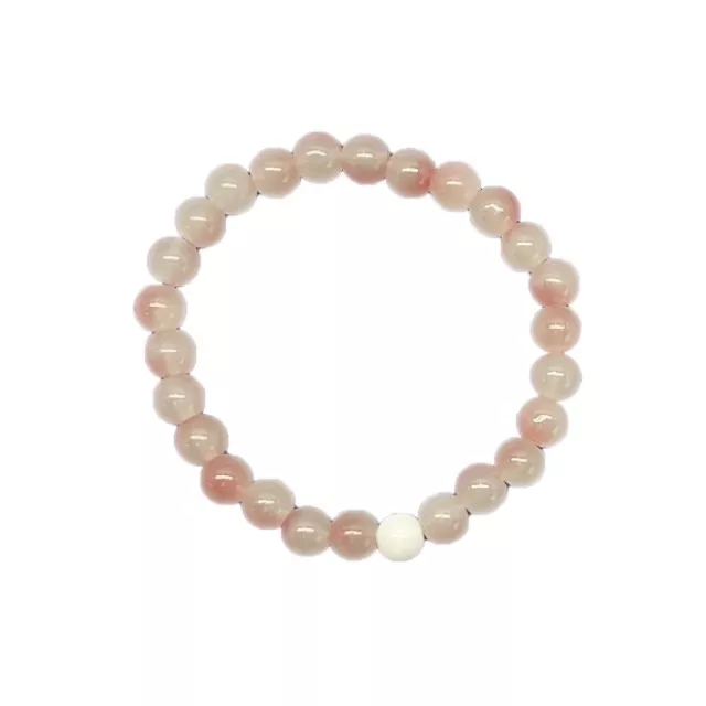 Pink and White Long Distance Beaded Bracelets – 2 Pack at Spencer's