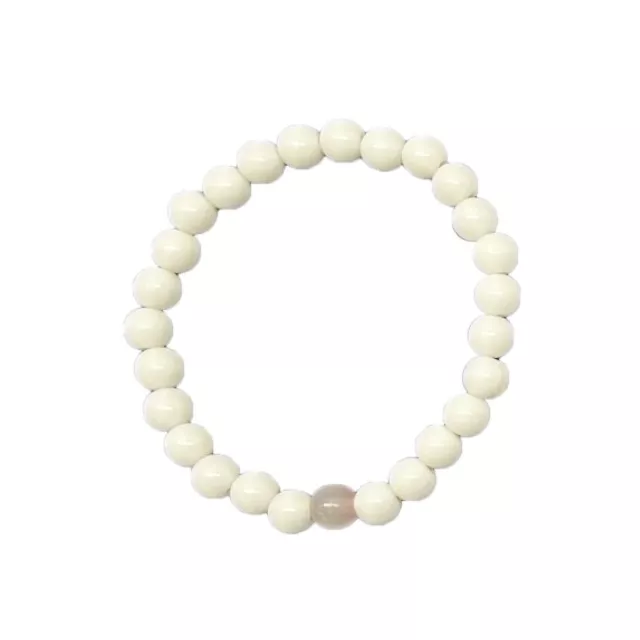 Pink and White Long Distance Beaded Bracelets – 2 Pack at Spencer's