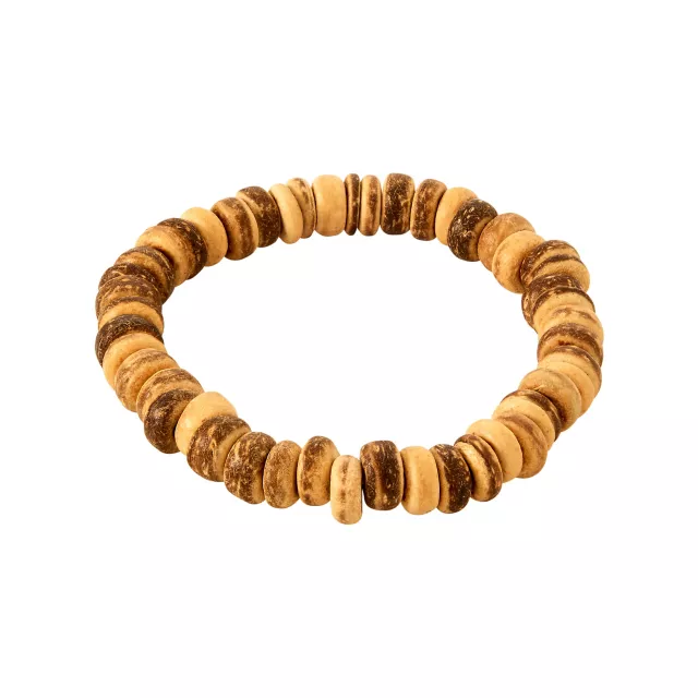 Multi-Pack Brown Beaded Rope Bracelets - 5 Pack at Spencer's