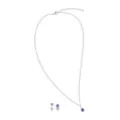 February Birthstone Necklace and Stud Earring Set at Spencer's