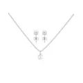 June Birthstone Necklace and Stud Earring Set at Spencer's