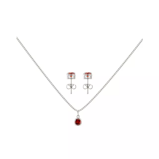 July Birthstone Necklace and Earring Set at Spencer's