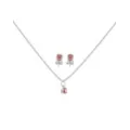 July Birthstone Necklace and Earring Set at Spencer's