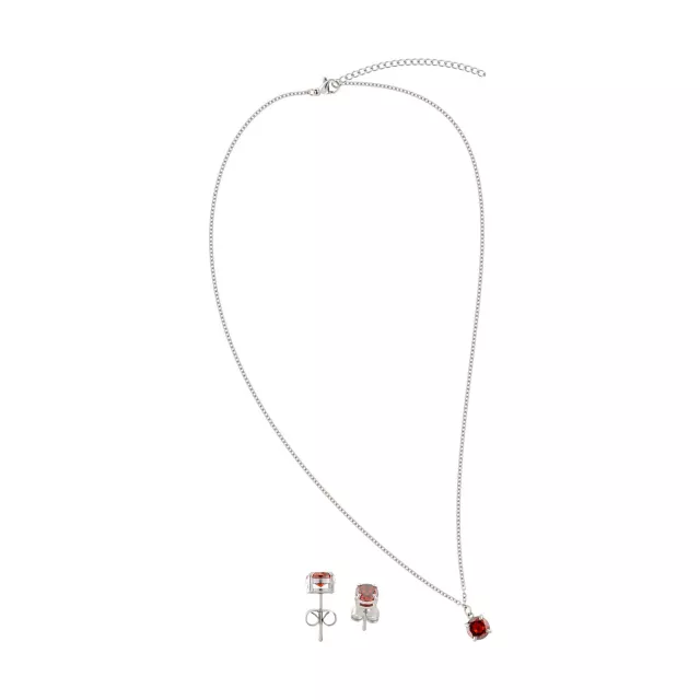 July Birthstone Necklace and Earring Set at Spencer's