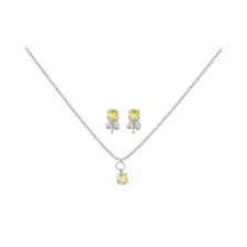 November Birthstone Necklace and Earring Set at Spencer's