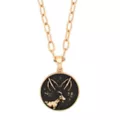Chupacabra Taurus Zodiac Pendant Necklace at Spencer's
