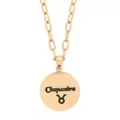 Chupacabra Taurus Zodiac Pendant Necklace at Spencer's
