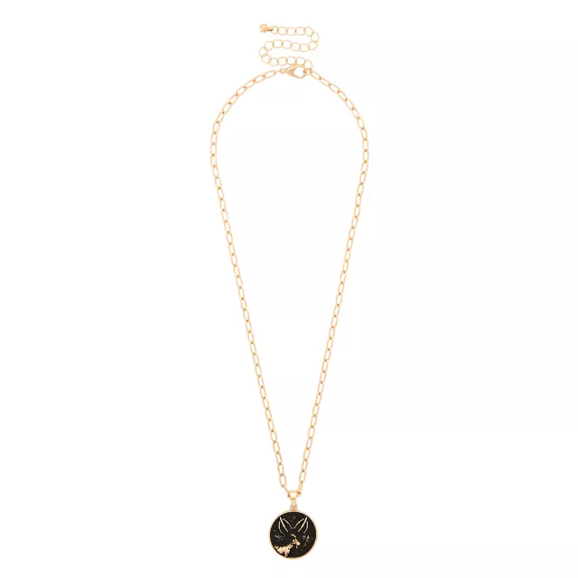Chupacabra Taurus Zodiac Pendant Necklace at Spencer's