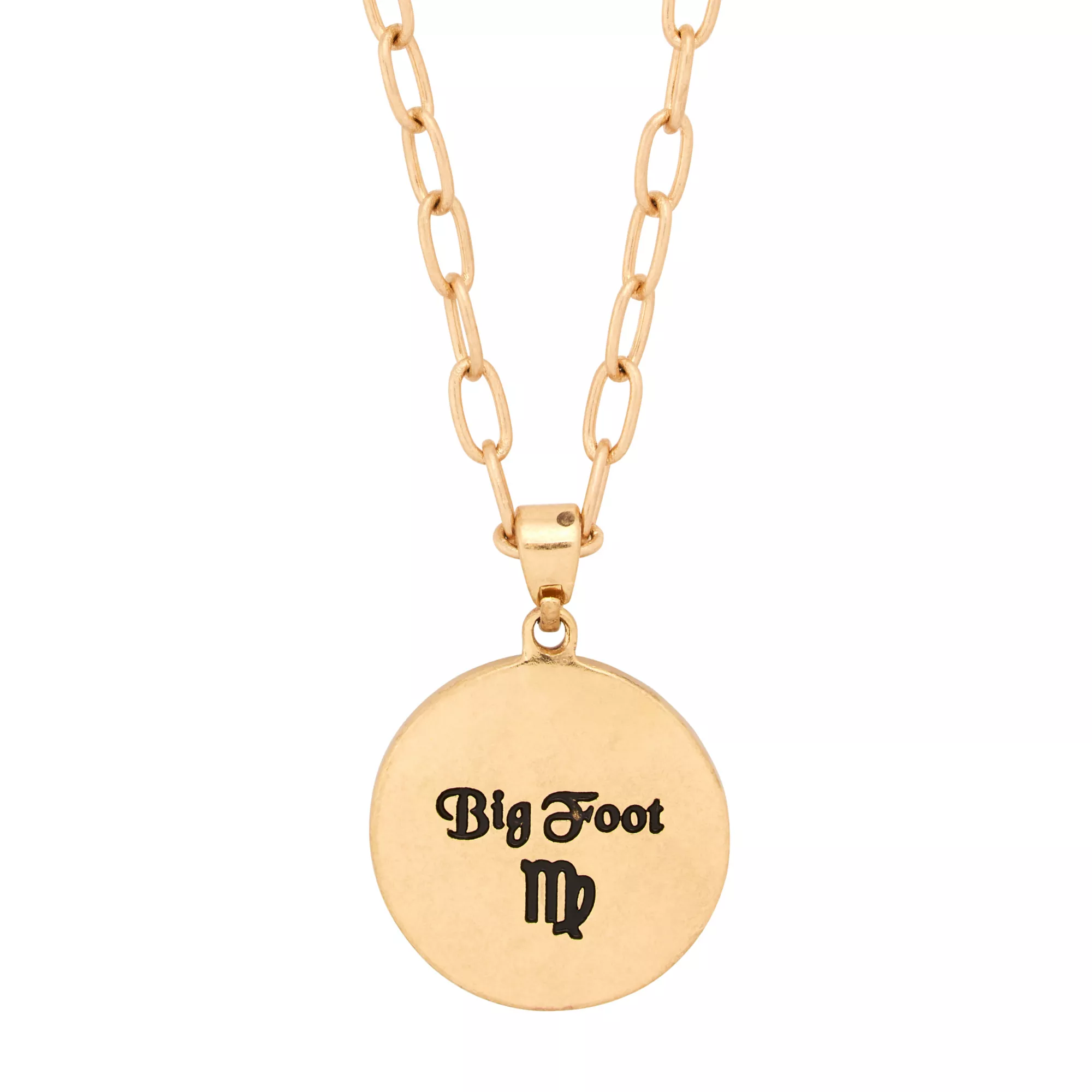 Big Foot Virgo Necklace at Spencer's