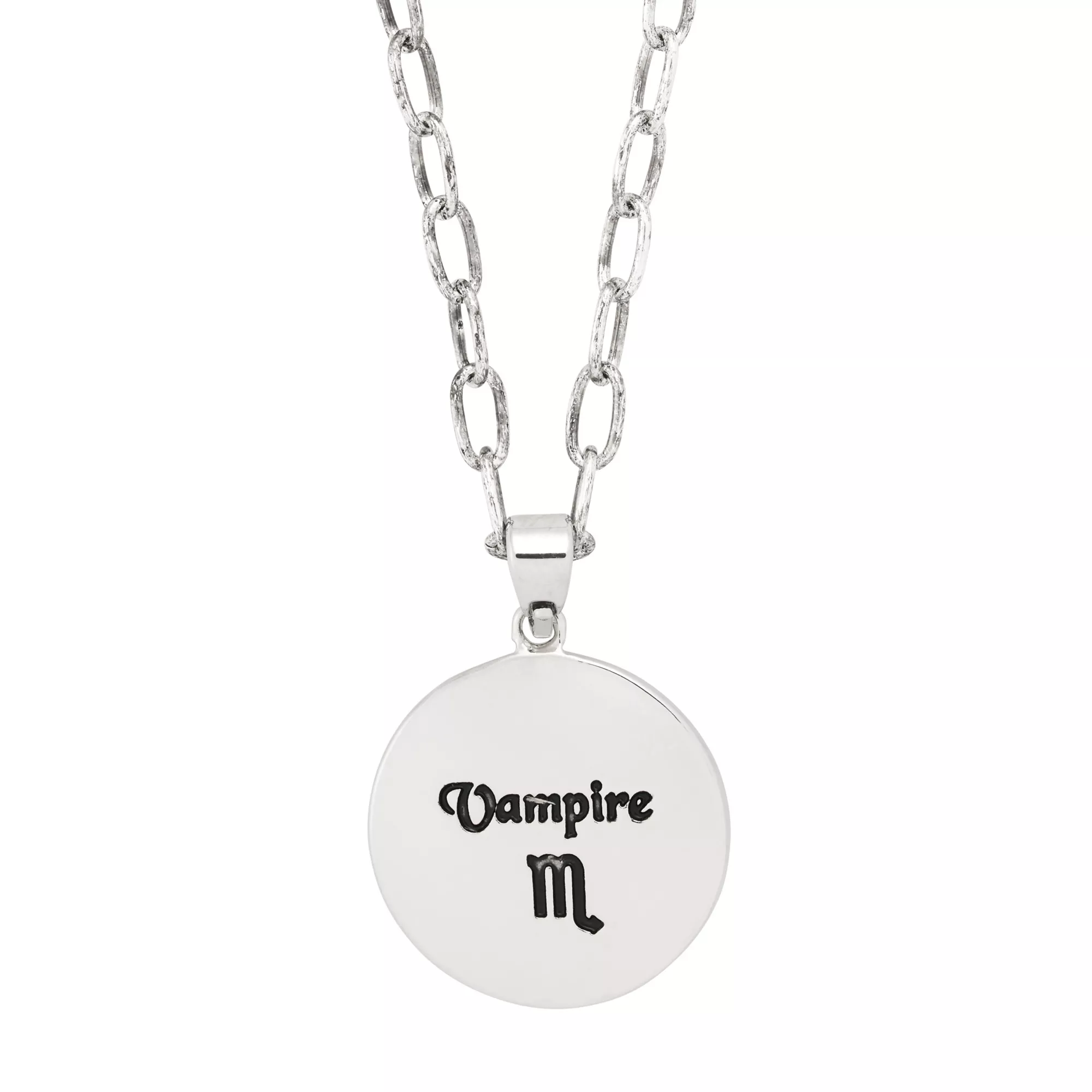 Vampire Scorpio Zodiac Pendant Necklace at Spencer's