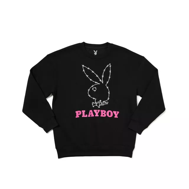 Playboy Bunny Crew Sweatshirt at Spencer's