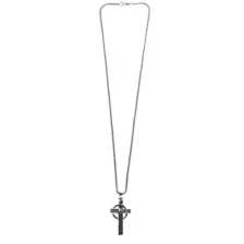 Ring Cross Necklace at Spencer's
