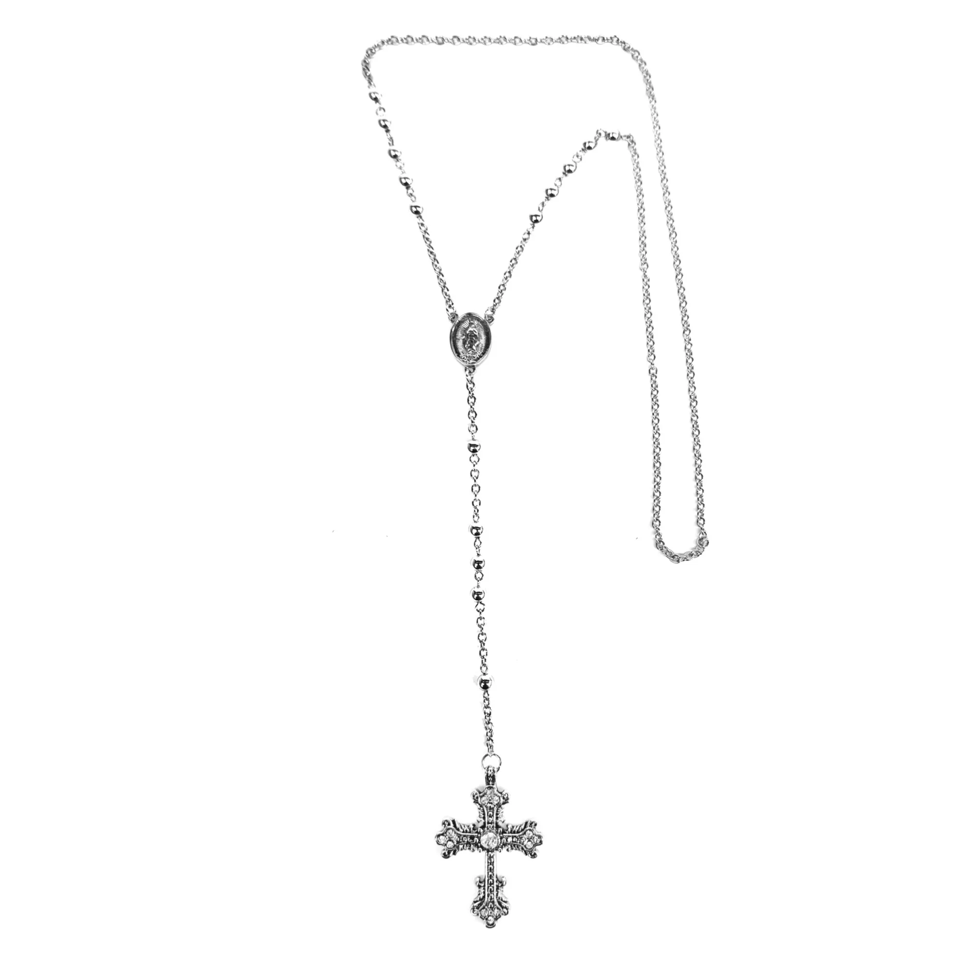 Antique Rosary Cross Chain