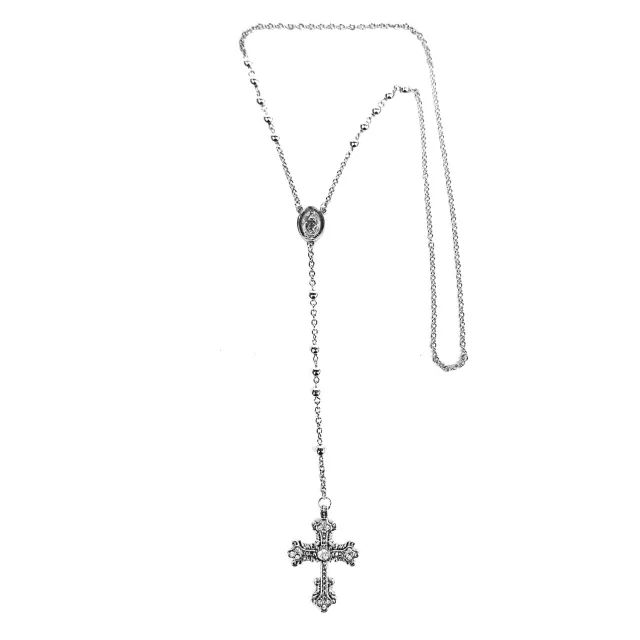 Antique Rosary Cross Chain at Spencer's