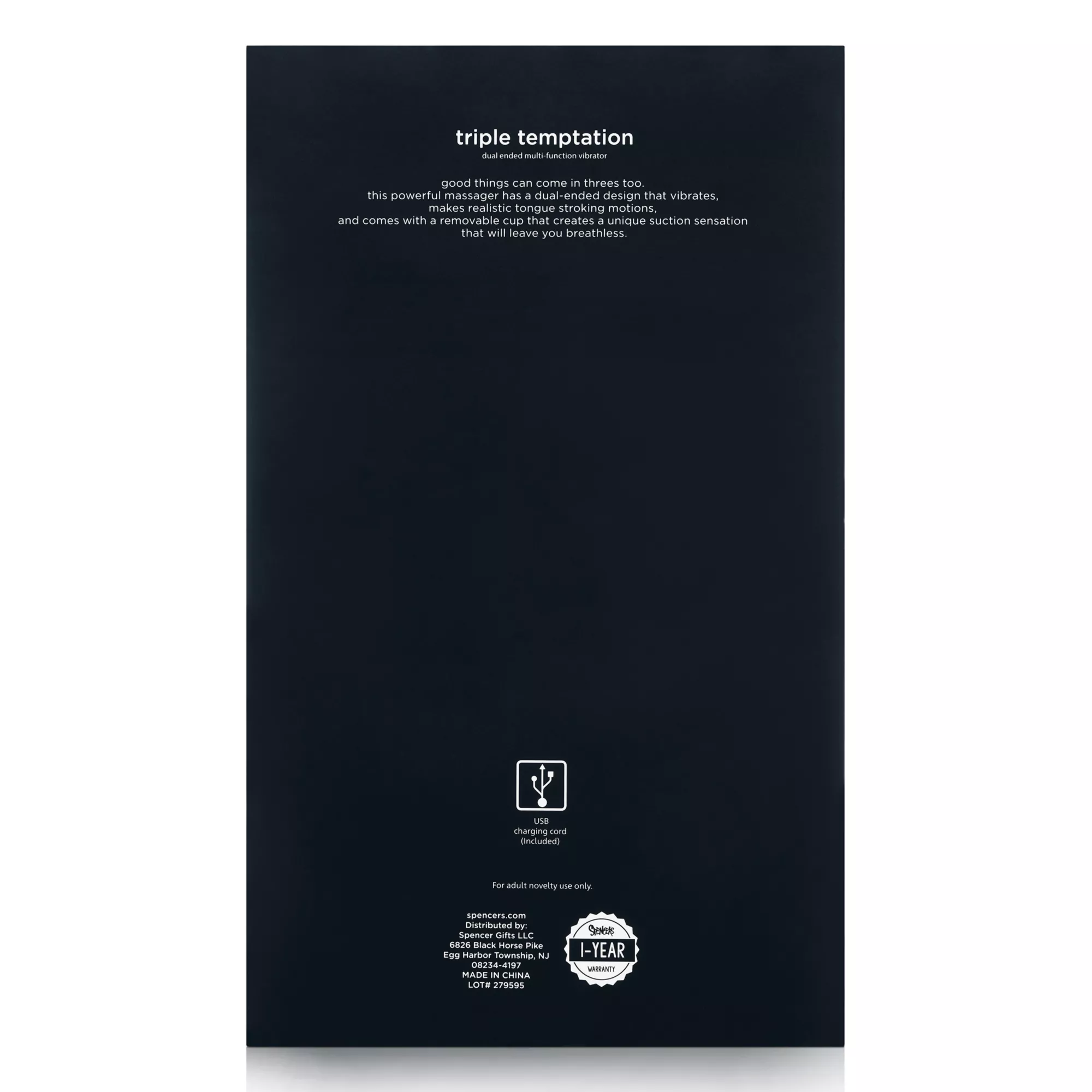 Triple Temptation Vibrator - Hott Love Extreme at Spencer's