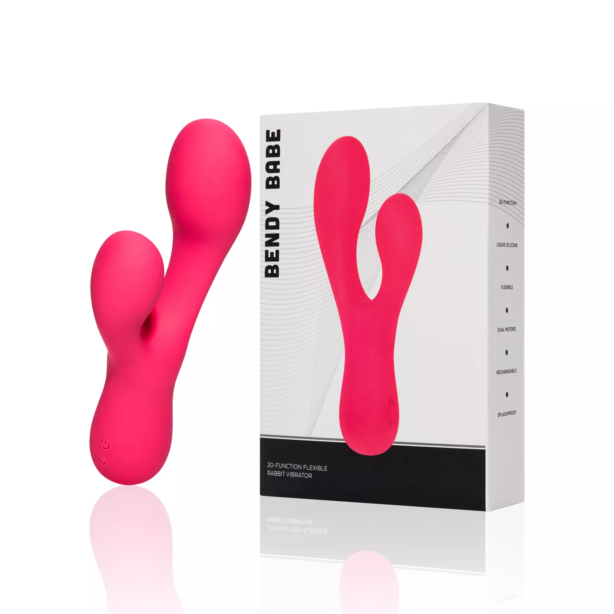 Bendy Babe Rabbit Vibrator at Spencer's