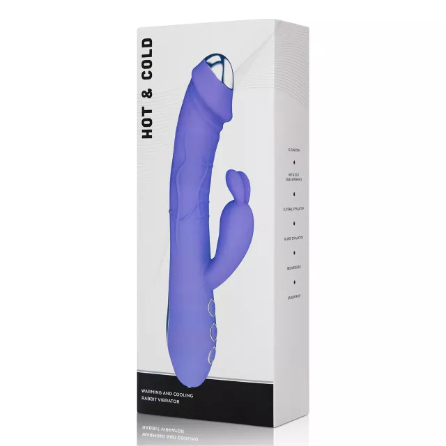 Hot and Cold Rabbit Vibrator - Spencer's