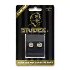 Studex Gold CZ Sterilized Stud Earrings - 7mm at Spencer's