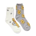 Multi-Pack Winnie the Pooh Fuzzy Crew Socks - 2 Pair at Spencer's