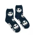 Jack and Sally Fuzzy Crew Socks 2 Pair - The Nightmare Before Christmas at Spencer's